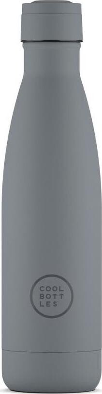 Cool Bottles nerezová termofľaša Pastel Grey trojvrstvová 500 ml