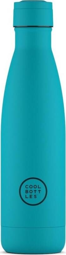 Cool Bottles nerezová termofľaša Vivid Turquoise trojvrstvová 500 ml