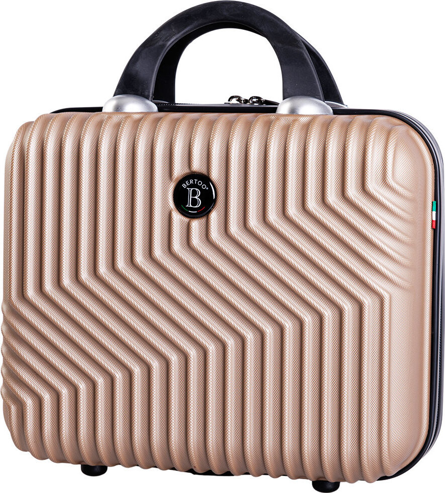 Bertoo Milano Cestovní kosmetický kufřík, champagne 12 l