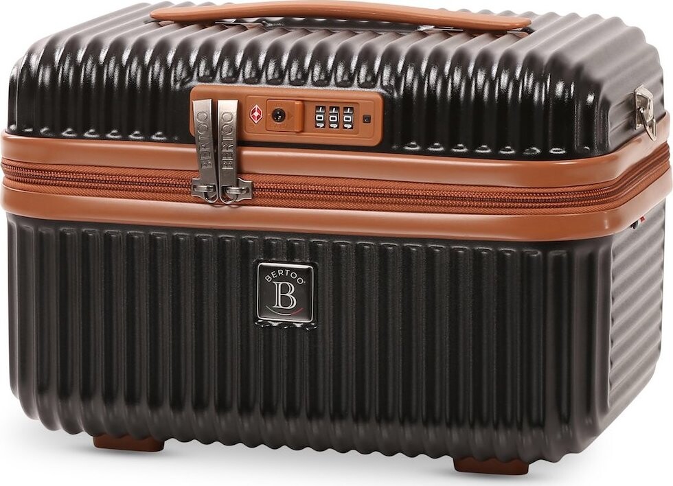 Bertoo Kozmetický kufrík Napoli, čierny 17 l