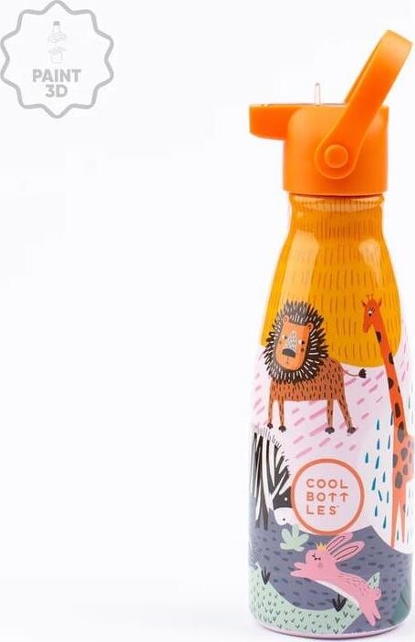 Cool Bottles Kids 3D Savannah Kingdom, trojvrstvová, 260 ml