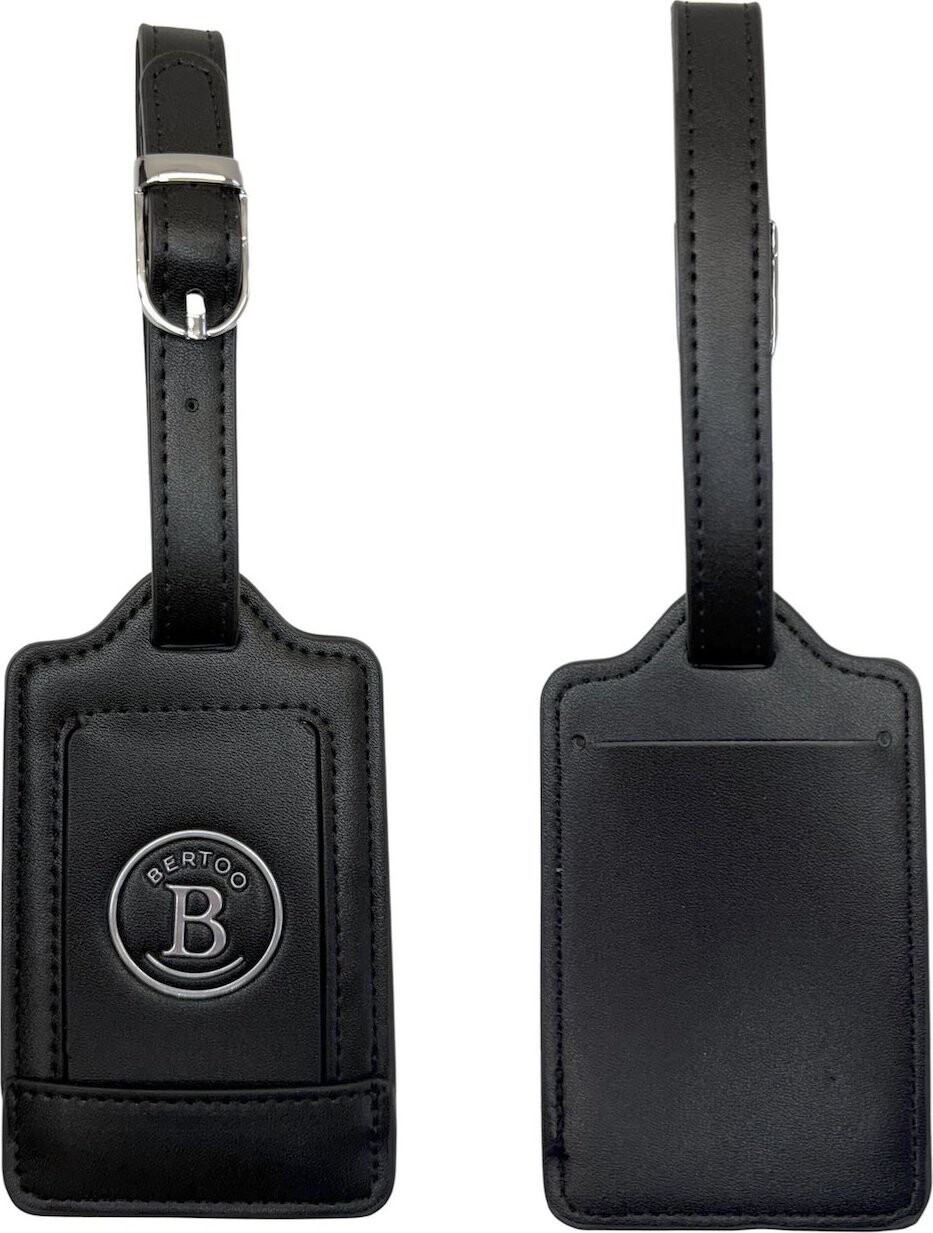 Bertoo Torino Jmenovka na zavazadlo black/silver - PU
