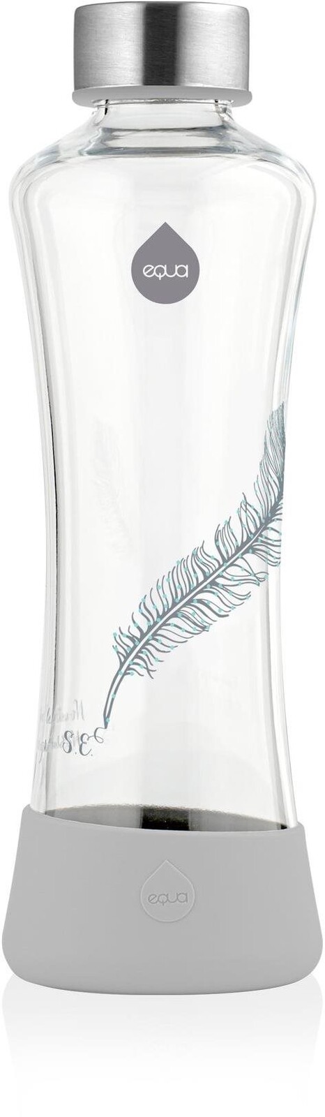 EQUA sklenená fľaša Feather 550 ml