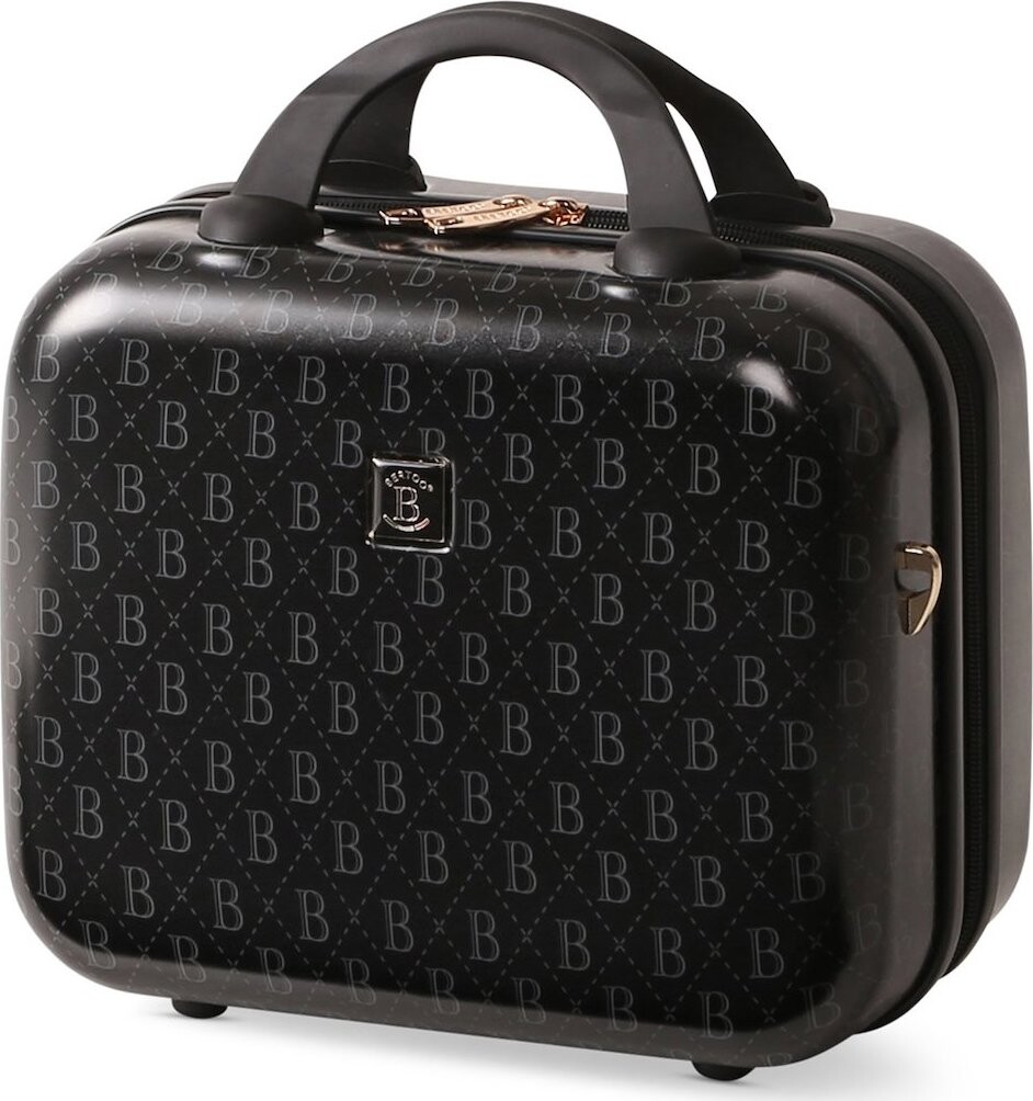 Bertoo Torino Cestovní kosmetický kufřík, černý 14 l