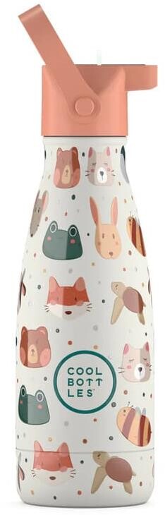 Cool Bottles detská nerezová termofľaša Kids Pet Lover trojvrstvová 260 ml 3D