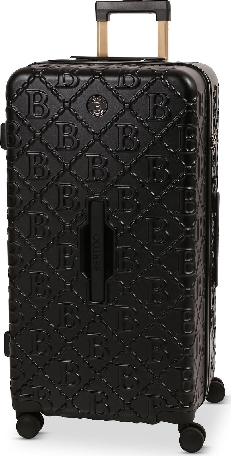 BERTOO Livorno Cestovný kufor black/gold 101 l