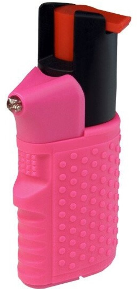 ESP Obranný sprej OC Hurrican se světlem, 15 ml SFL-02 růžový