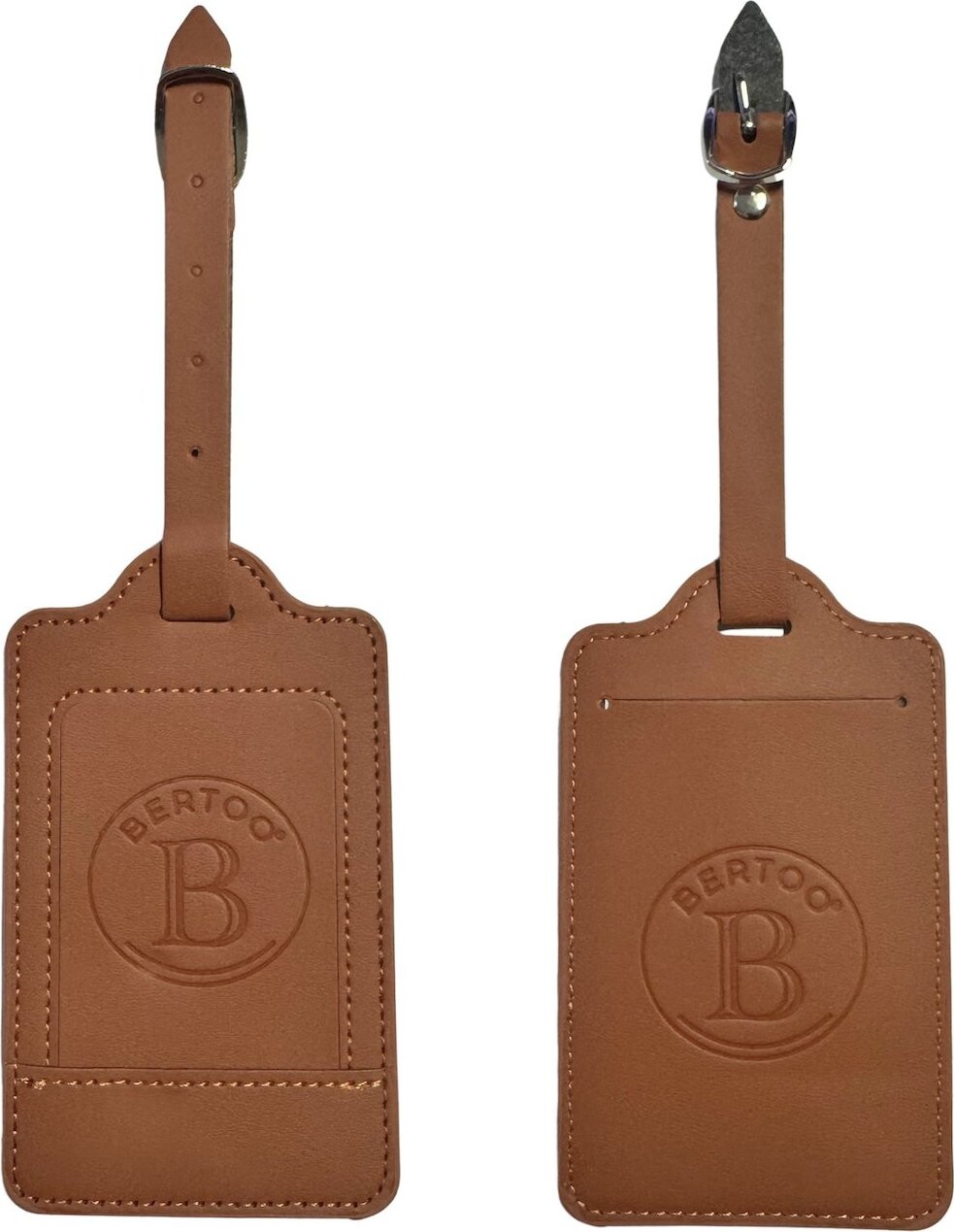 Bertoo jmenovka na zavazadlo Silvia - hnědá