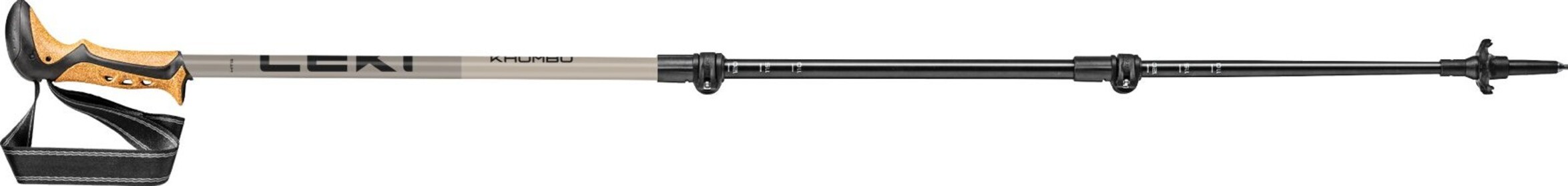 Leki Khumbu black-pale clay light-pale clay dark 110 – 145 cm