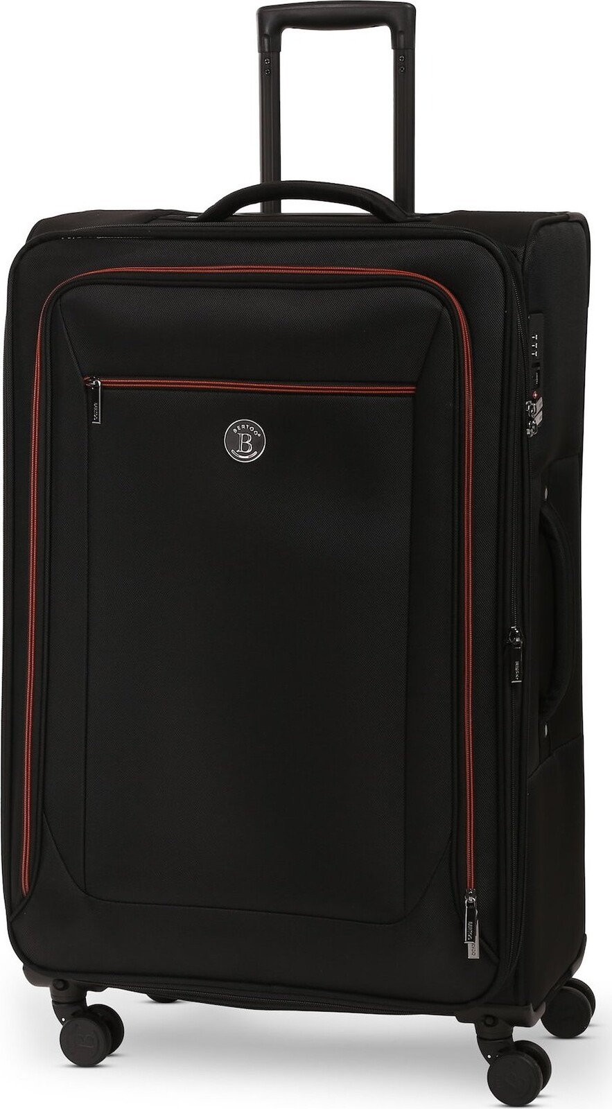 BERTOO Cestovný kufor Modena, čierny 100 – 116 l