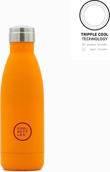 Cool Bottles Vivid Orange, trojvrstvová, 350 ml