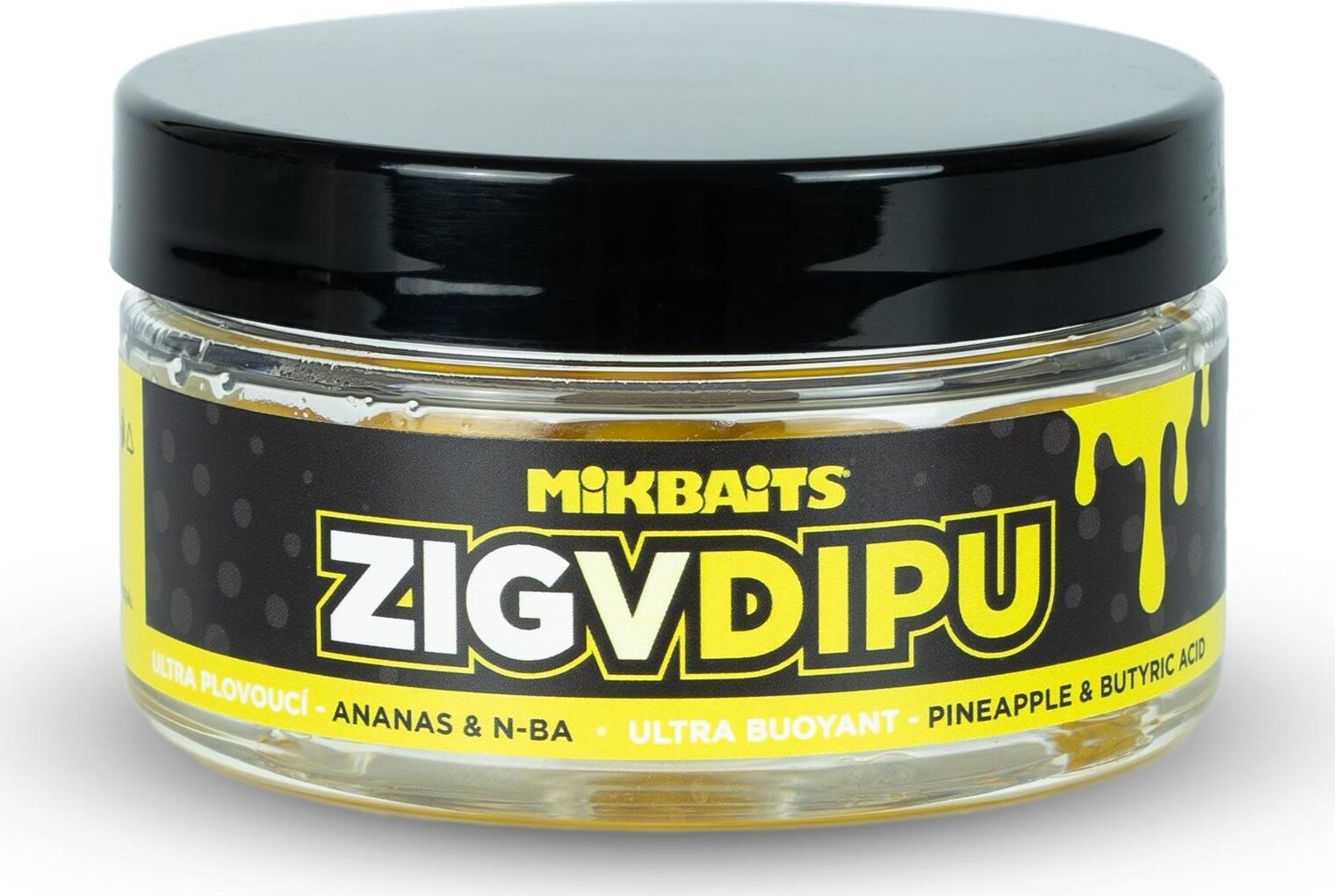 Mikbaits Zig ultra plávajúci v dipe Ananás N-BA 15 mm