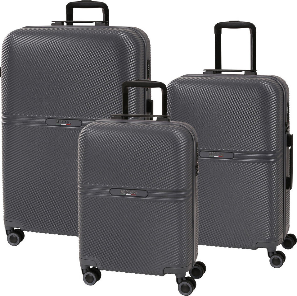 BERTOO Monza Set 3 v 1, tmavo sivý