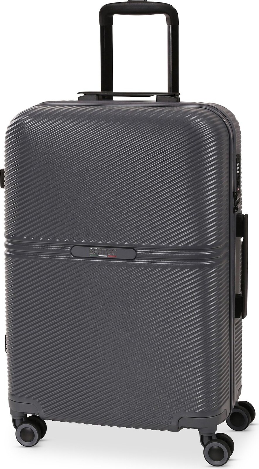 Bertoo Monza Cestovný kufor, tmavo sivý 62 l
