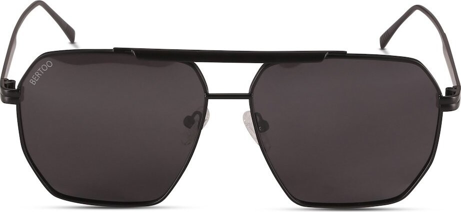 BERTOO Pánske slnečné okuliare Unico black