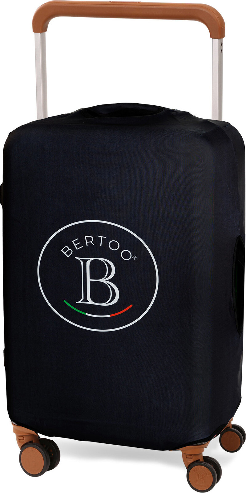 BERTOO Napoli Obal na cestovný kufor so širokou rukoväťou black XXL