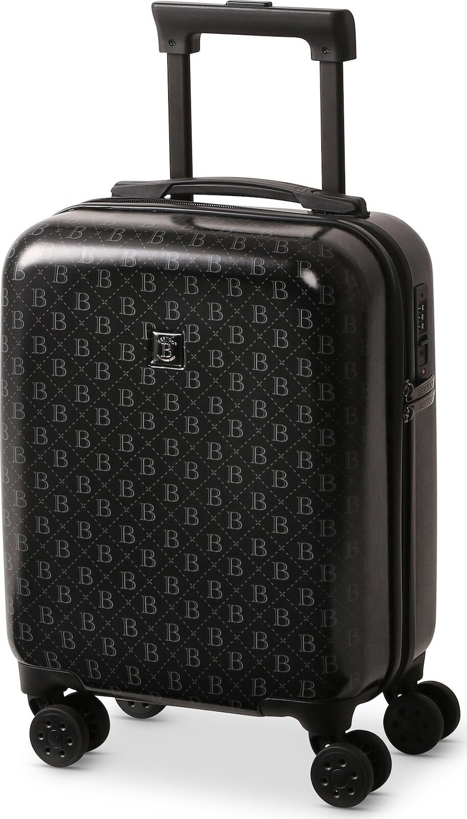 BERTOO Torino Kabínový kufor pre Ryanair – black/black 30 l