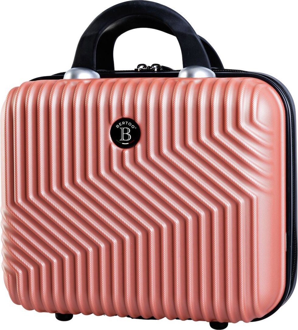 BERTOO Cestovní kosmetický kufřík Milano, růžový 12 l