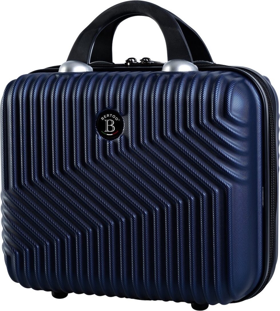 BERTOO Cestovní kosmetický kufřík Milano, modrý 12 l