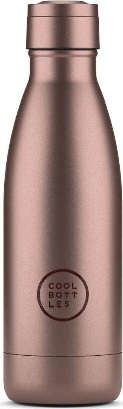 Cool Bottles nerezová termofľaša Metallic Rose trojvrstvová 350 ml