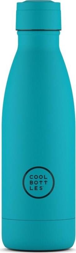 Cool Bottles nerezová termofľaša Vivid Turquoise trojvrstvová 350 ml