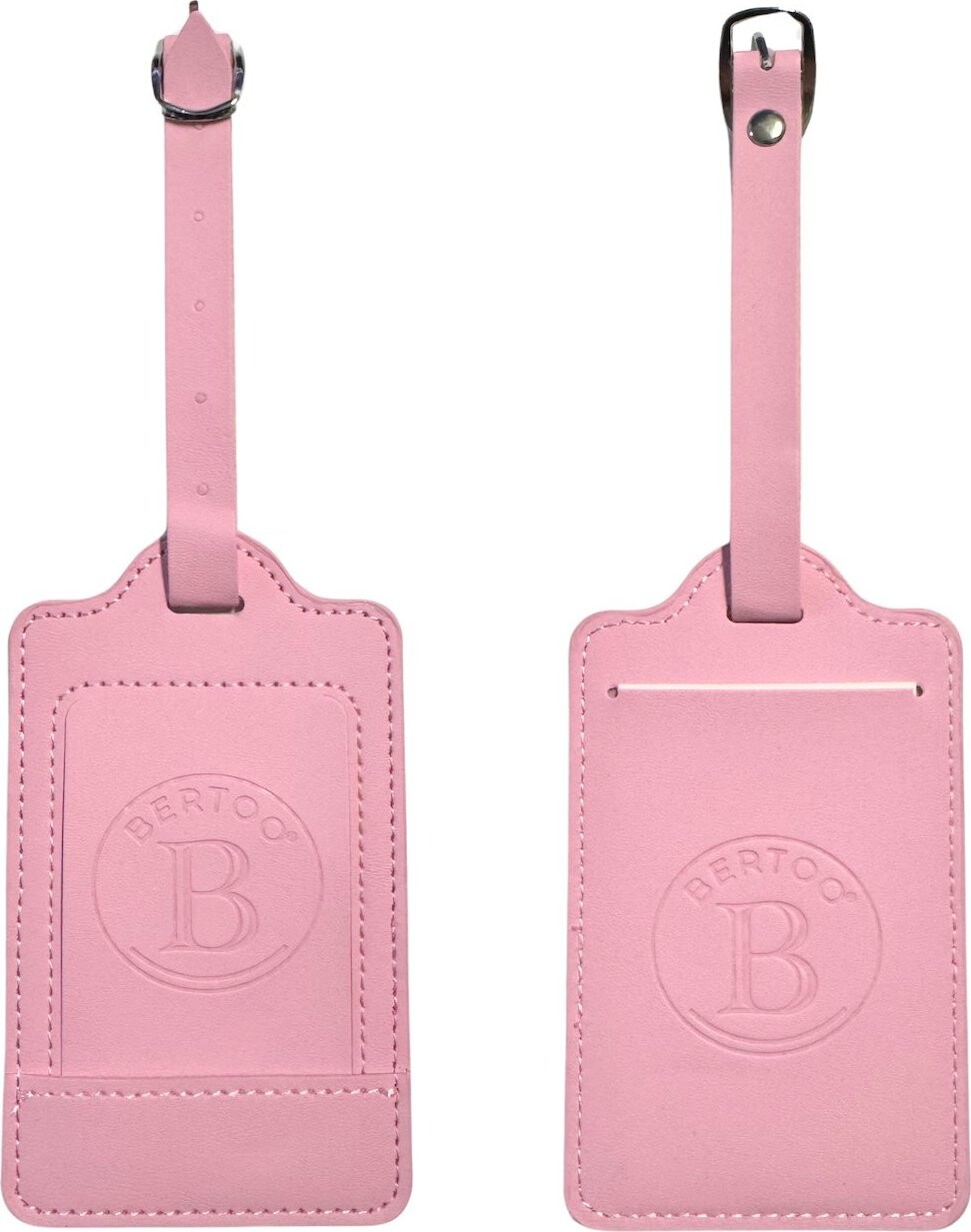 Bertoo jmenovka na zavazadlo Silvia - růžová