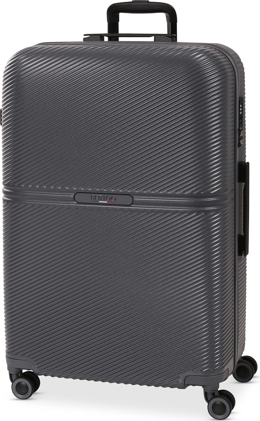 Bertoo Monza Cestovný kufor, tmavo sivý 99 l