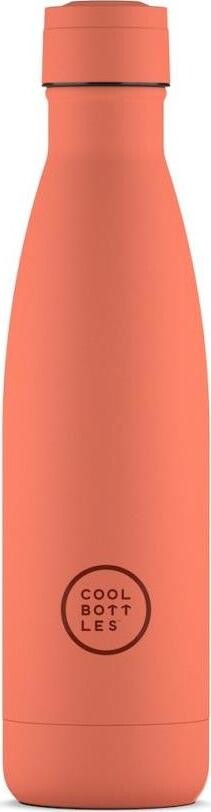 Cool Bottles nerezová termofľaša Pastel Coral trojvrstvová 500 ml