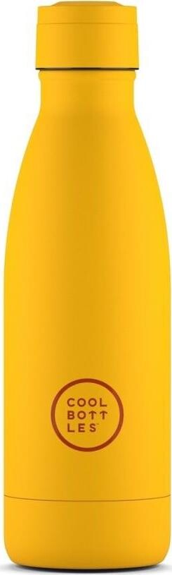 Cool Bottles nerezová termofľaša Vivid Yellow trojvrstvová 350 ml