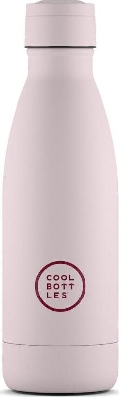 Cool Bottles nerezová termofľaša Pastel Pink trojvrstvová 350 ml