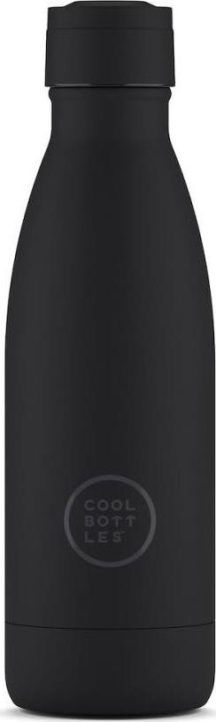 Cool Bottles nerezová termofľaša Mono Black trojvrstvová 350 ml