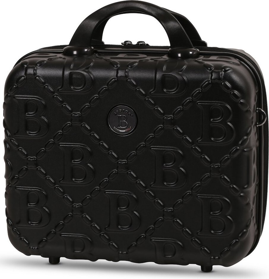 BERTOO Livorno Cestovný kozmetický kufrík black/dark grey 16 l
