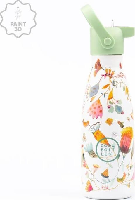 Cool Bottles Kids 3D Spring Flowers, trojvrstvová, 260 ml