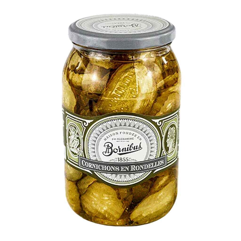 Uhorky 900 g, plátky, BORNIBUS
