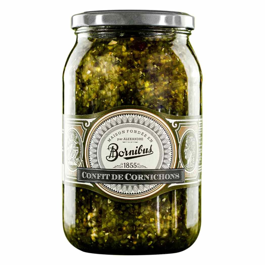 Uhorkový konfit 950 g, BORNIBUS