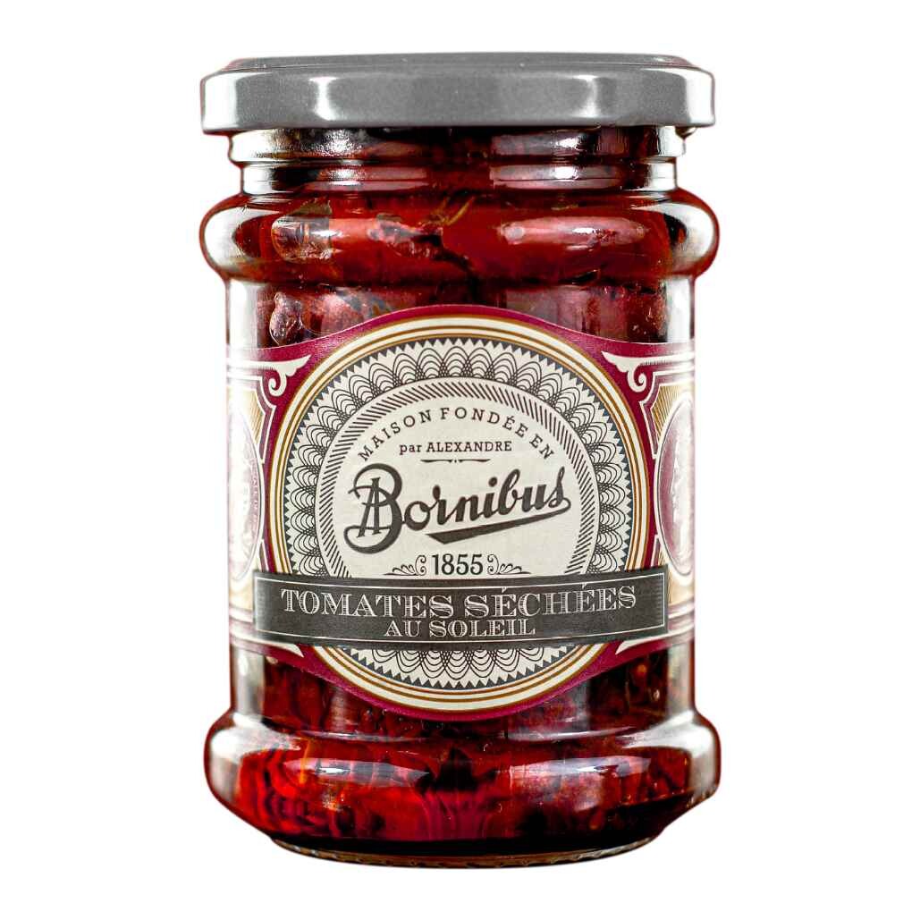 Sušené paradajky 240 g, v extra panenskom olivovom oleji, BORNIBUS