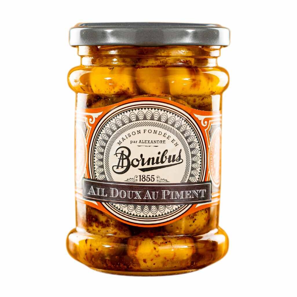 Sladký cesnak 250 g, s chili, BORNIBUS