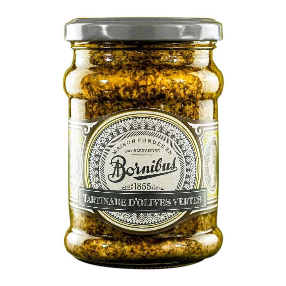 Nátierka zo zelených olív 240 g, BORNIBUS