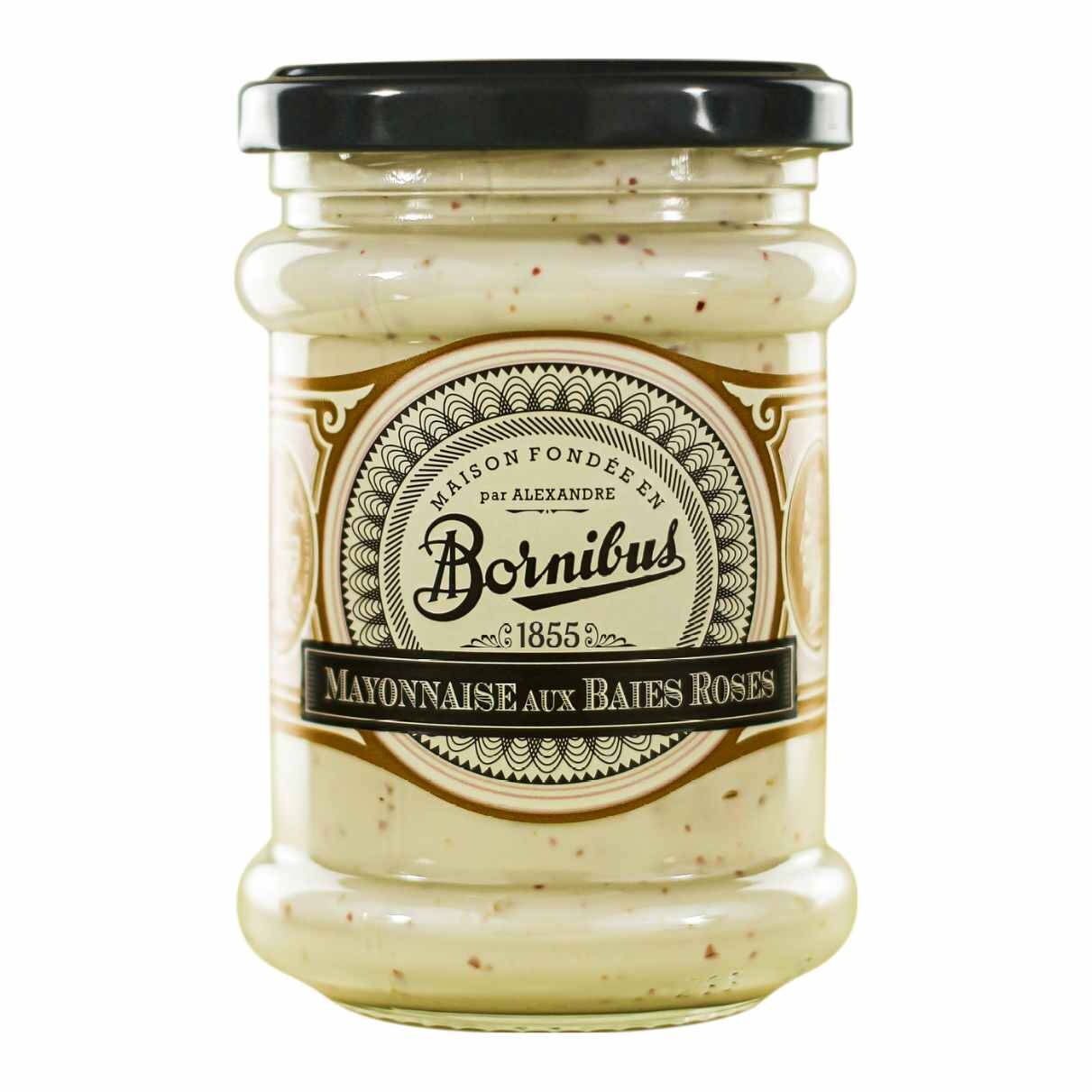 Majonéza 220 g, s ružovým korením, BORNIBUS