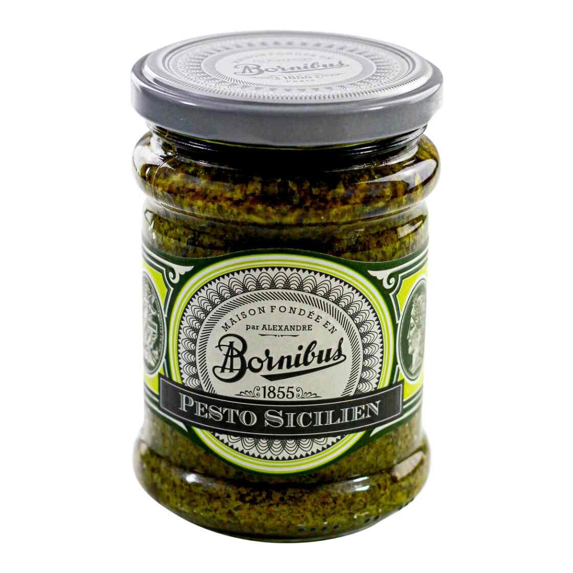 Pesto 230 g, sicílske, BORNIBUS