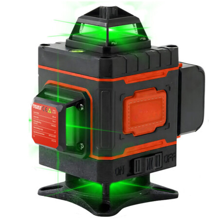 MG Laser L03 laserová vodováha + statív, čierna