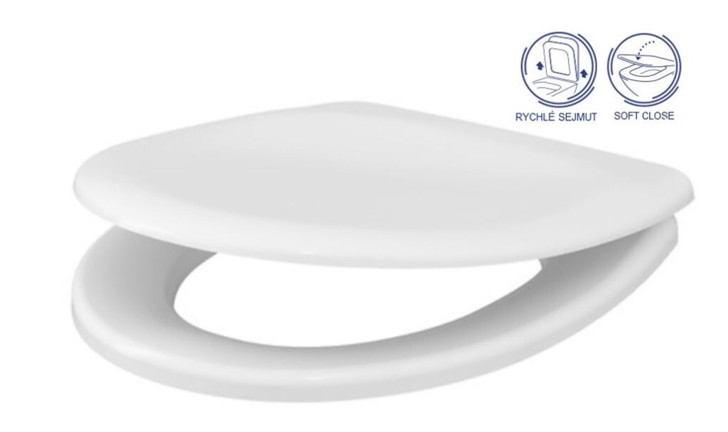 CERSANIT - WC SEDENIE MODUO/ DELFI DUR Softclose EO K98-0191