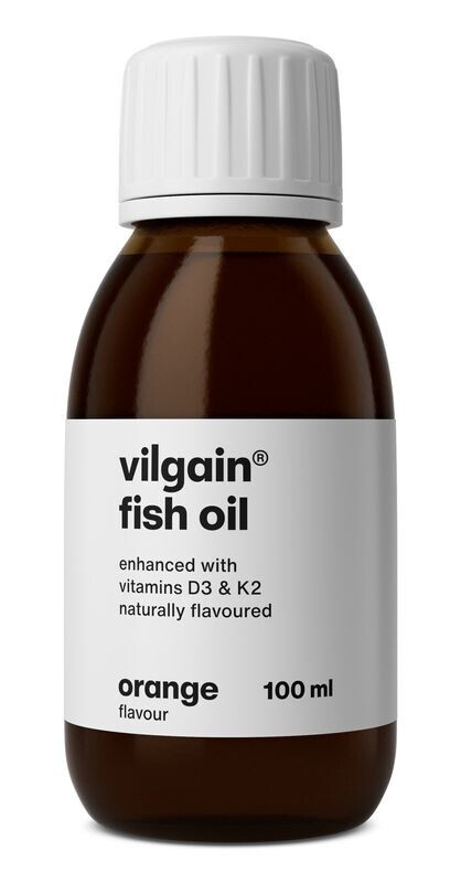 Vilgain Rybí olej – pomaranč 100 ml