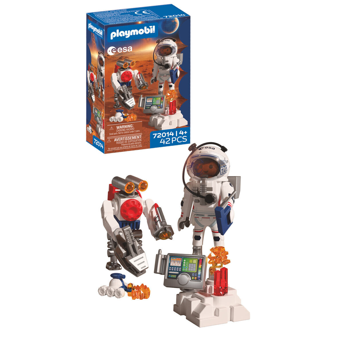Playmobil ESA: Astronaut s robotom