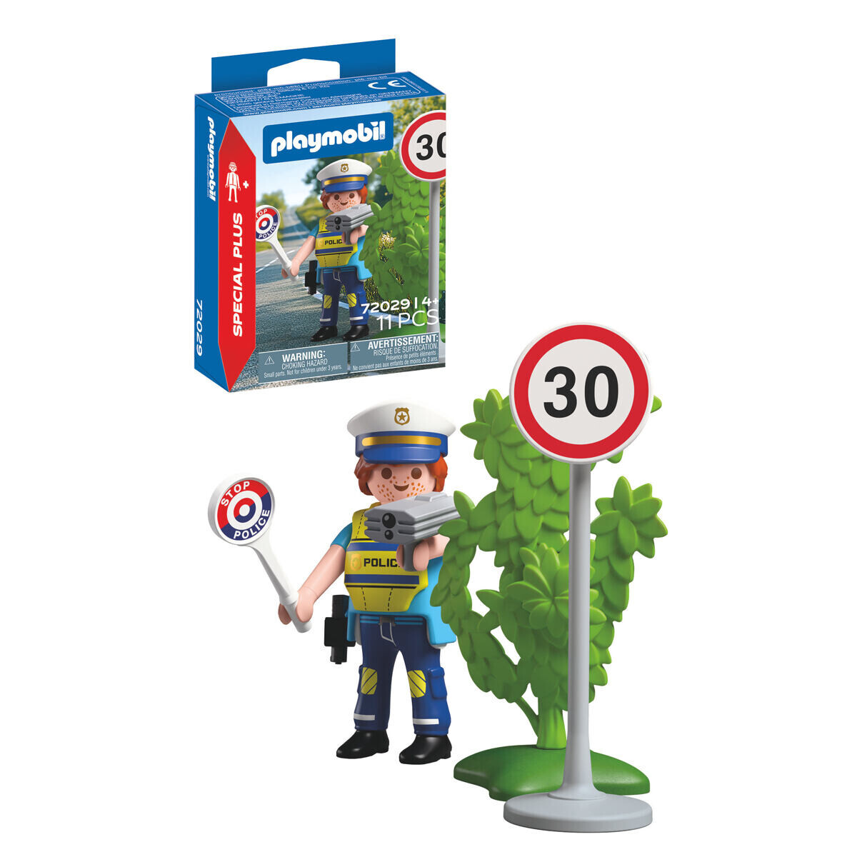 Playmobil Policajt s radarom