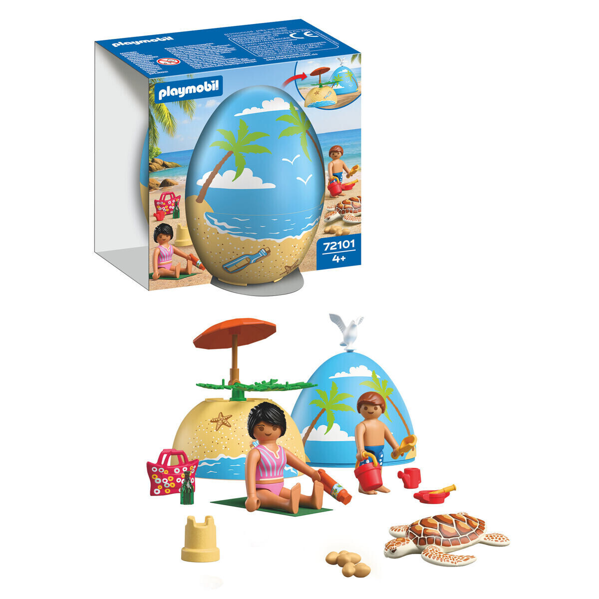 Playmobil Play Egg: Dovolenka na pláži
