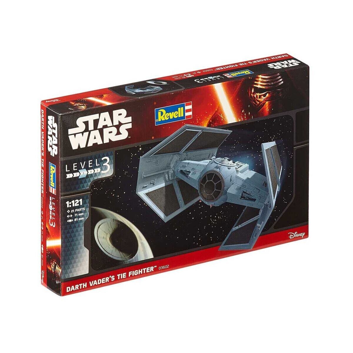 Revell Plastic ModelKit SW 03602 - Dath Vader's TIE Fighter (1:121)
