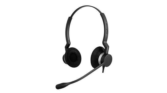 Jabra BIZ 2300/Stereo/USB/Drôt/Čierna
