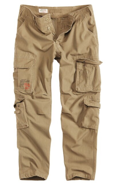 Kapsáče Surplus Surplus Airborne Vintage Slimmy Fit Pants Beige - L