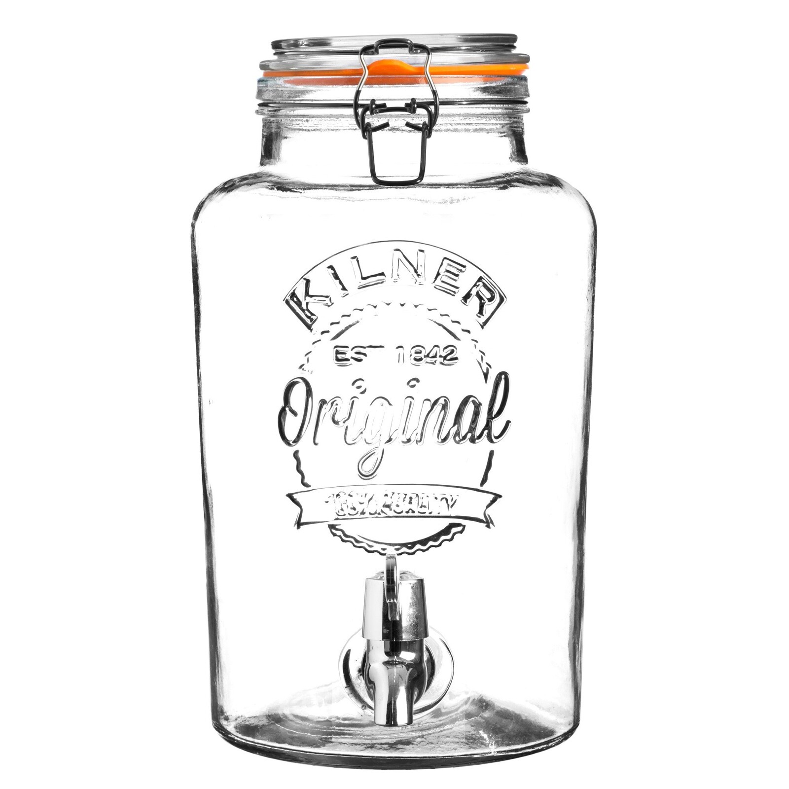 Kilner Sklenený súdok s kohútikom , 8 l 0025.403